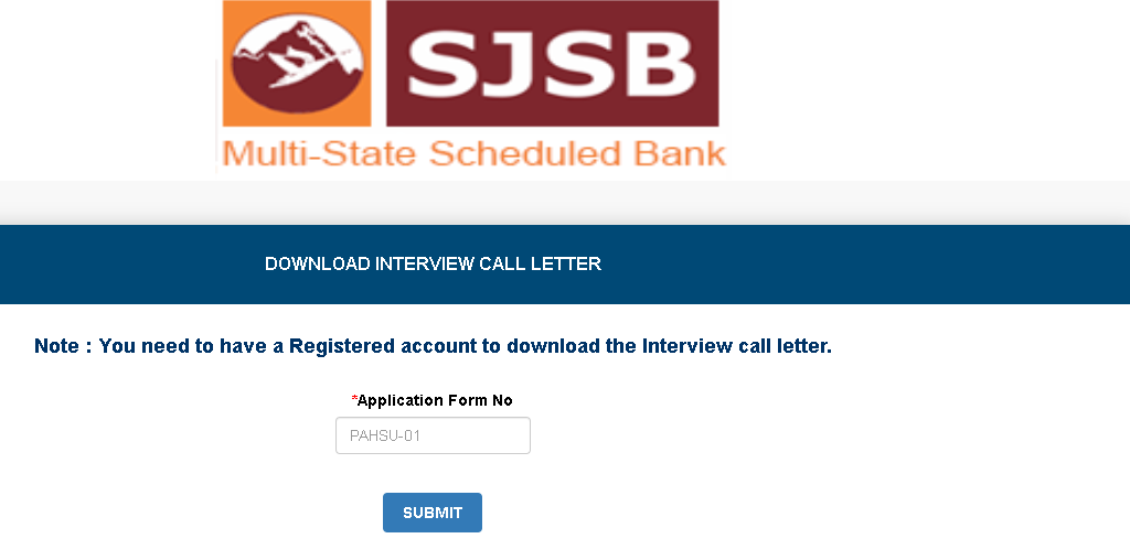 Solpaur Janata Sahakari Bank Admit Card 